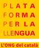 logo plataforma per la llengua catalana